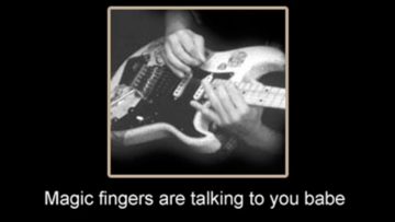 Magic fingers are talking to you babe – 1993