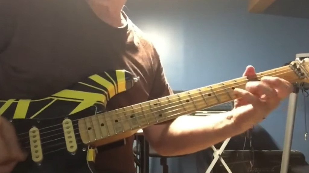 Van Halen – Hot for Teacher – Solo Cover : Donald Loignon - guitariste